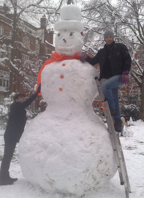 Big Snowman, Britain