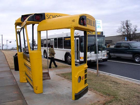 Creative and unusual bus stop designs