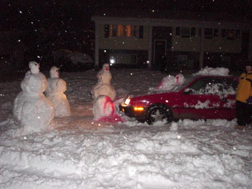 Bizarre Snowman 8