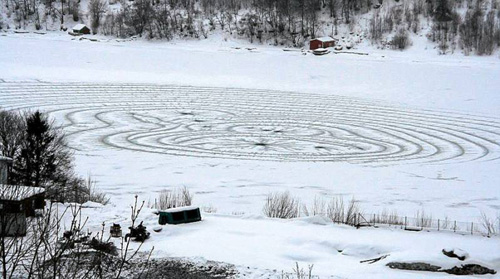 Ice Crop Circle