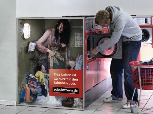 waschautomat 500x375 Lifes too short for the wrong job   Cool and Creative Ads