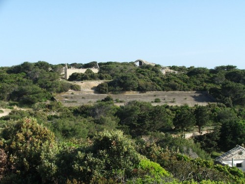 There is another coastal battery nearby.