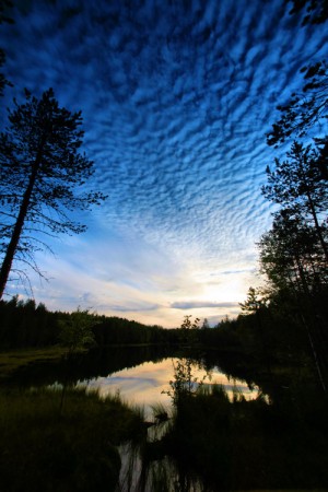 summer night in Finland . ..