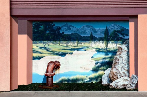 3D Building Mural Art by John Pugh