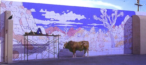 3D Building Mural Art by John Pugh