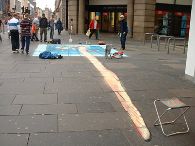 3D Illusion Street Art by Julian Beever