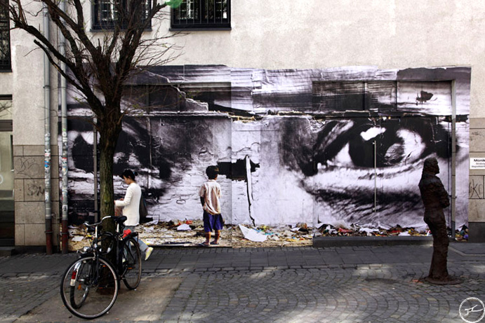 Amazing Street Art by French Artist JR