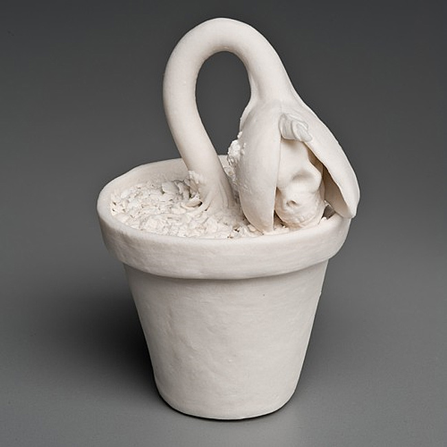Amazing White Sculptures Made From Porcelain