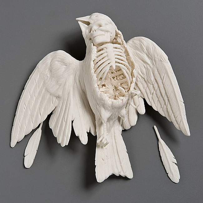 Amazing White Sculptures Made From Porcelain