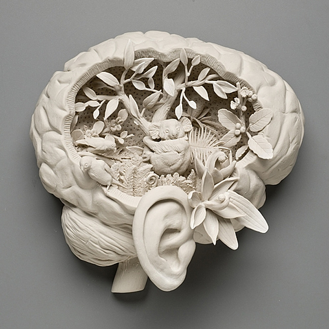 Amazing White Sculptures Made From Porcelain