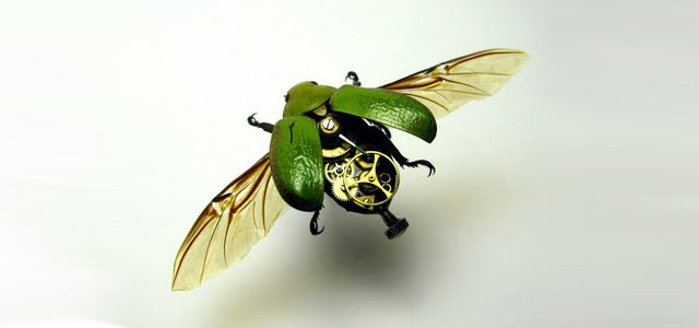 Steampunk Bugs - Half Insect, Half Metal