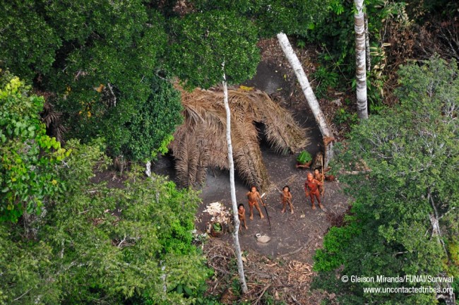 Breathtaking photos of one of the world's last uncontacted tribes