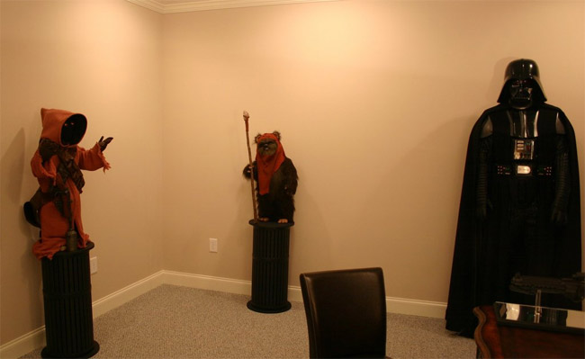 Star Wars Decorated Office