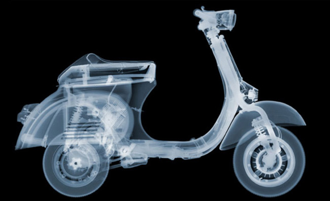 vespa x ray photo X Ray Photography   Look Beyond The Surface