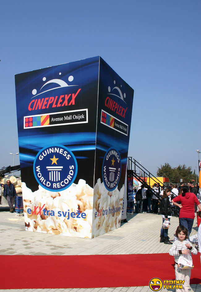 The Biggest Popcorn Box In The World