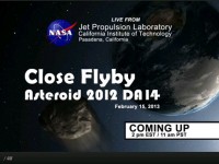 NASA JPL Live Asteroid 2012 DA14