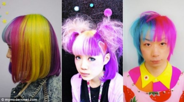 Weird japanese hairstyles