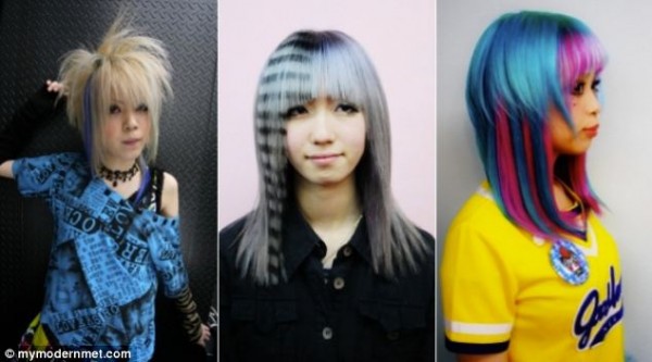 Weird japanese hairstyles