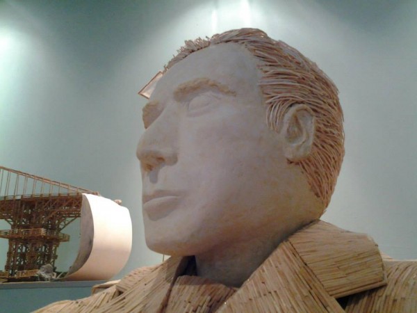 Al Pacino Matchstick sculpture