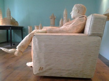 Al Pacino Matchstick sculpture