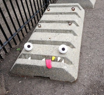 Funny street art in Toronto
