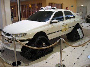 Tracked Peugeot 406 Taxi