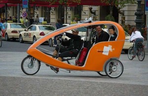 Bicycle Taxi Berlin Germany